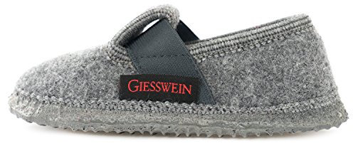 GIESSWEIN Unisex Kinder Türnberg Flache Hausschuhe, Schiefer 017, 23 EU