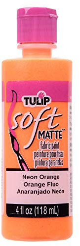 Tulip Weiche Stofffarbe, 113 g, Neon Fiesta Orange, Einheitsgröße