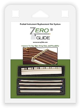 Zero Glide ZS-20 akustisk gitarrmutter för 12-strängad akustisk gitarr