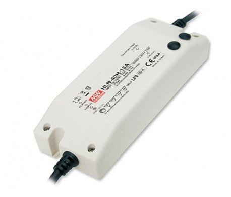 Mean Well HLN-40H-12A LED-Treiber, LED-Trafo Konstantspannung, Konstantstrom 40W 3.33A 7.2-12 V/DC