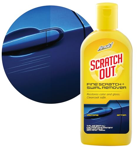 Formula 1 Scratch Out Liquid - Car Scratch Remover and Polishing Compound for Light Scratches, Hazy Paint and Swirl Marks (7 oz.)
