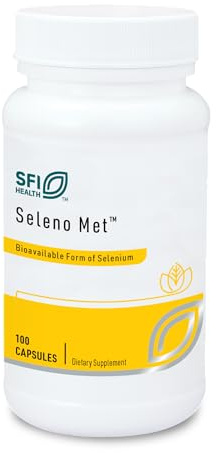 Klaire Labs SFI Health Seleno Met, 100 Capsules