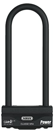 ABUS Antivol à Arceau Granit Power 58/140HBIII - antivol Moto Puissant à Double Verrouillage - Niveau de sécurité 18