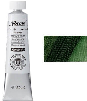Schmincke – Norma® Professional - feinste Künstler-Ölfarben, Saftgrün - 120 ml