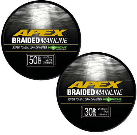Korda Apex Braided Mainline 0,23mm/30lb 450 m