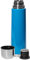 GRÄWE Thermoflasche, Edelstahl Trinkflasche 1l, Outdoor Thermoskanne, Isolierflasche für unterwegs mit Becher und Drehverschluss, auslaufsicher für Tee oder Kaffee, spülmachinengeeignet, Petrol
