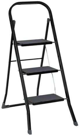 5 five simply smart Acier allié Escabeau/Marche Pied Pliant sur 3 Niveaux Max 150 kg