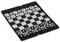 Yellow Mountain Imports Jeu d'échecs de Poche Pliable et Magnétique (20cm) - Portable & Taille Parfaite pour Le Voyage
