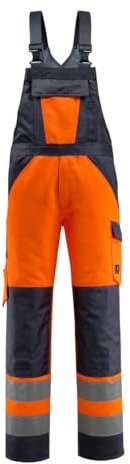 Mascot Latzhose Gosford Größe L82cm/C62, 1 Stück, orange/schwarz, 15969948-14010-82C62