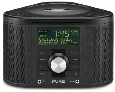 Pure Chronos CD Series II Portable Digital DAB DAB+ DMB FM 10W LCD 3.5mm Radio (Imported)