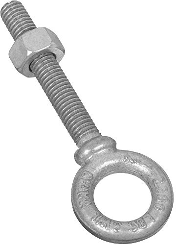 National Hardware N245-159 3260BC Eye Bolt in Galvanized Steel, 1/2 x 3-1/4 (246360)