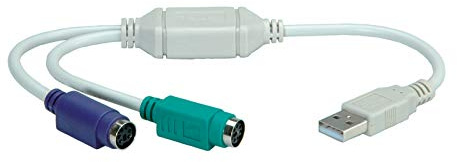 Roline Value Convertidor USB - 2X PS/2