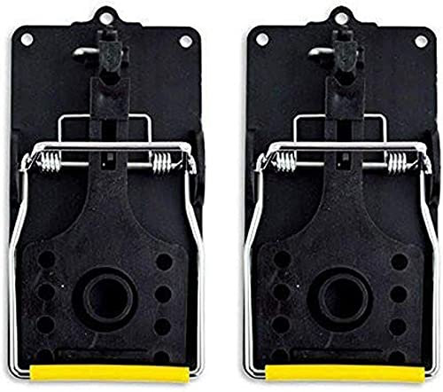 ASPECTEK 2er Set Schlag - Rattenfallen, Wiederverwendbar Schlagfalle, Rattenschlagfallen Ohne Gift, zur Schädlingsbekämpfung