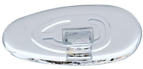 2 Paar (4 Stück) Nasenpads/Brillenpads - Silikon Klicksystem, verschie. Größen (Tropfen 19mm)