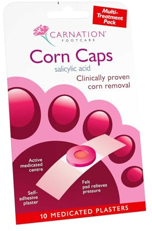 Carnation - Almohadillas para eliminar callos (10 unidades)