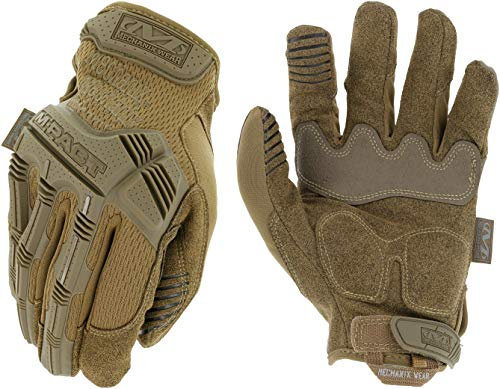 Mechanix Wear - M-Pact Coyote Guantes (Grande, Marrón)