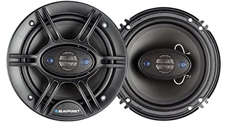 Blaupunkt 6.5-Inch 360W 4-Way Coaxial Car Audio Speaker, Set of 2