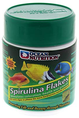 Spirulina Flakes Alimento para Peces, 34 g