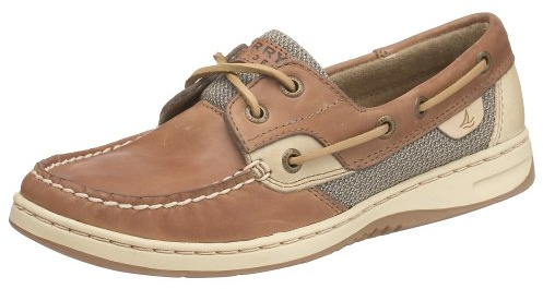 Sperry Top-Sider Women's Rosefish Boat Shoe, Linen/Oat 8.5