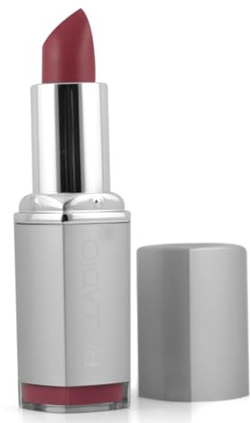 Palladio Herbal Lipstick, Rich Pigmented and Creamy, Infused with Aloe Vera, Chamomile & Ginseng, Prevents Lips from Drying, Combats Fine Lines, Long Lasting Lipstick, Surely Pink
