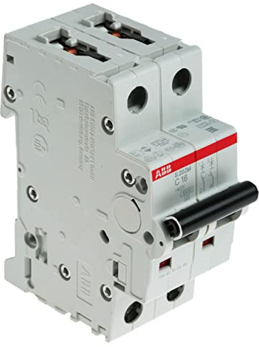 ABB S200M MCB Leitungsschutzschalter Typ C, 2-polig 16A 440V, Abschaltvermögen 10 kA System Pro M Compact