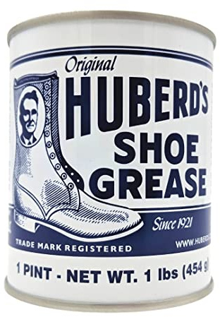 Huberd’s Shoe Grease (16oz) - Leather conditioner and waterproofer since 1921. Waterproofs, softens and conditions boots, shoes, bags, belts, jackets, car seats, gloves, furniture, saddles and tack.