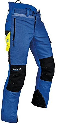Pfanner® Ventilation Schnittschutzhose Klasse 1 Gladiator Gewebe, Farbe:blau, Größe:L