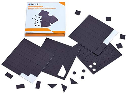 Betzold - Magnet-Haftis-Set, 198 Stück - Tafelzubehör Lehrermagnete Haftmagnete