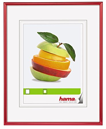 Kunststoff-Bilderrahmen Sevilla - 50 x 70 cm, rot