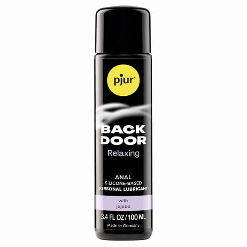 pjur BACK DOOR Relaxing Silicone Anal Glide - Lubricante anal de silicona - para sexo anal intenso - lubricación extralarga (100ml)