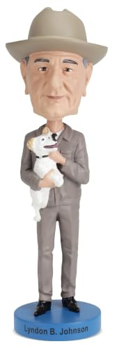 Royal Bobbles Lyndon B. Johnson 36th President of The United States Collectible Bobblehead Statue