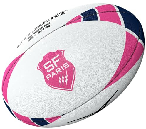 STADE Français Ballon de Rugby Paris - Collection Officielle Gilbert - Taille 5