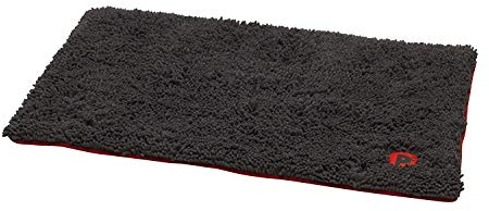 Petface Small Memory Foam Dog Crate Mat, 55 x 45 cm, Black (Pack of 1)