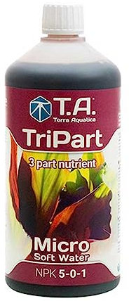 Abono GHE Flora Micro para Agua dulce / Soft Water FloraMicro (1L)