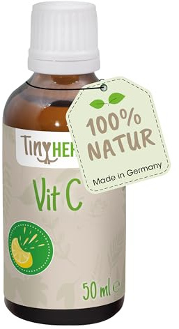 cdVet naturprodukter nager vit C 50 ml – kanin – marsvin – försörjning med vitamin C – näringstillskott – även lämplig för husdjur som är ute på vädret – naturliga ingredienser –