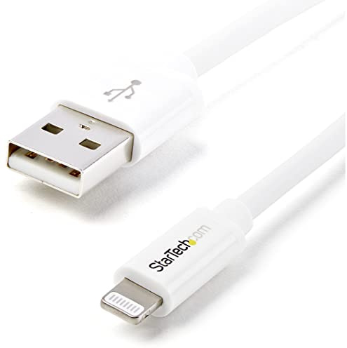 StarTech.com Cable 1m Lightning a USB A 2.0 para Apple iPod iPhone iPad - Blanco