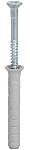 Fischer 522073 Nageldübel ND-S 6x60mm 100 Stück, Zink