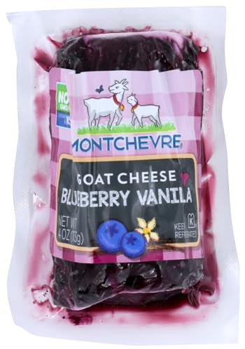 Fresh Goat Cheese Log Blueberry Vanilla, 4 Ounce
