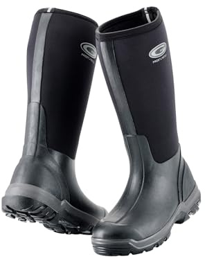 Grubs Gummistiefel Frostline Unisex Classic Wellies Black-39/40
