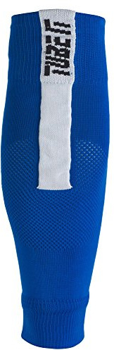Uhlsport Tube It Sleeve Media sin Tobillera, Hombre, Azur/Blanco, 41-44