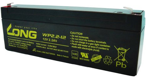 Kung Long 12V 2,2Ah WP2,2-12 Bleigel Gel Akku Batterie *VDS geprüft*
