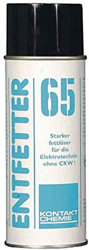 Kontakt kemisk avfettningsmedel 11313 avfettare 65 renare 400 ml
