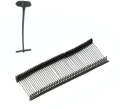 Pokornys - 5.000 fili (25mm) per pistole etichettatrici standard - Spilline in plastica nera per l'etichettatura di abiti e altri tessuti - Adatte per etichette in cartoncino a foro (5.000 pezzi)