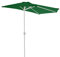 Nexos Sonnenschirm Grün halbrund Ø 2,70 x 1,40m Wandschirm Balkon-Schirm mit Kurbel Polyester 160 g/m² Sonnenschutz