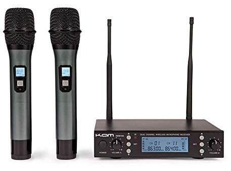 Kam KWM1940 UHF Wireless DJ Vocal Radio Mic Kit