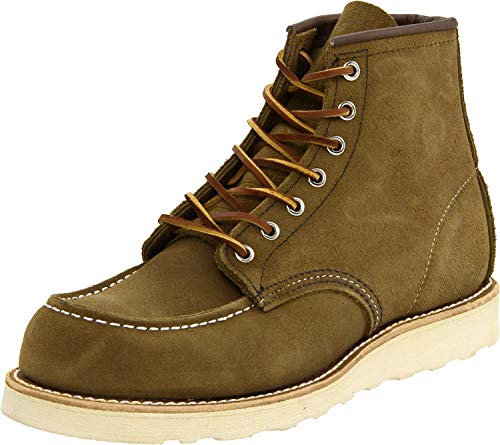 Red Wing Moc Toe, Herren Schnürschuhe, Green, 41.5 EU