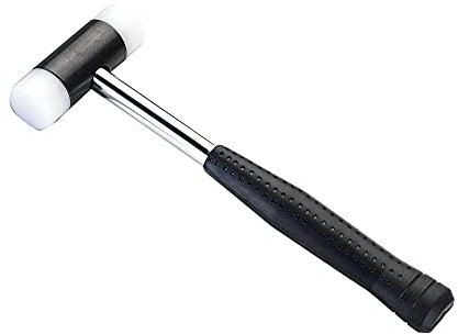 Alyco 196810 196810 Metallhammer 600 g mit Nylon-Mundstücken, 34 mm