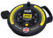 SMJ Electrical CP0413 ReelPro Thermo-Kabeltrommel, 4 m, 13 A, 4 Steckdosen, Schwarz/Gelb