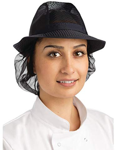 A654-M Trilby Chapeau avec Snood Bleu marine
