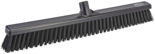 Combi brush wide hard and soft polyester fibres 610 x 70 x 125 mm